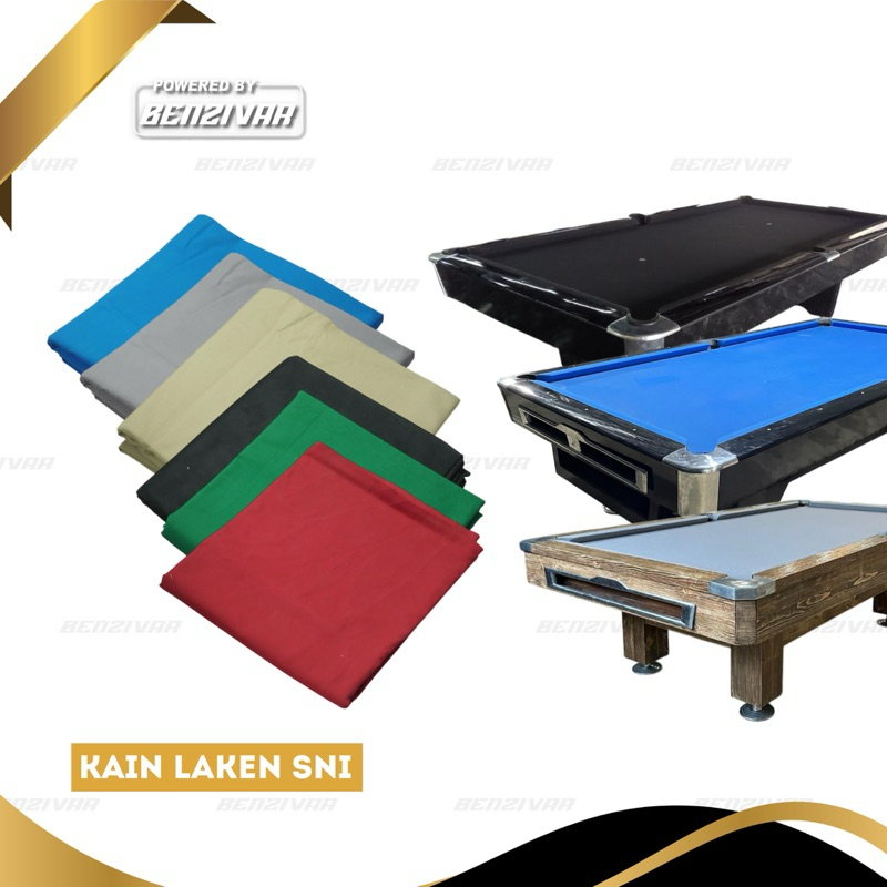 LAKEN LOKAL SNI LAKEN MEJA BILLIARD 9FT