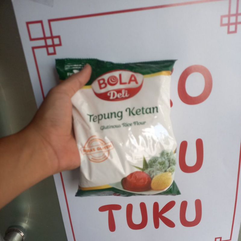

Tepung Ketan Bola Deli 500gr Bebas Gluten Gluten Free Rice Flour