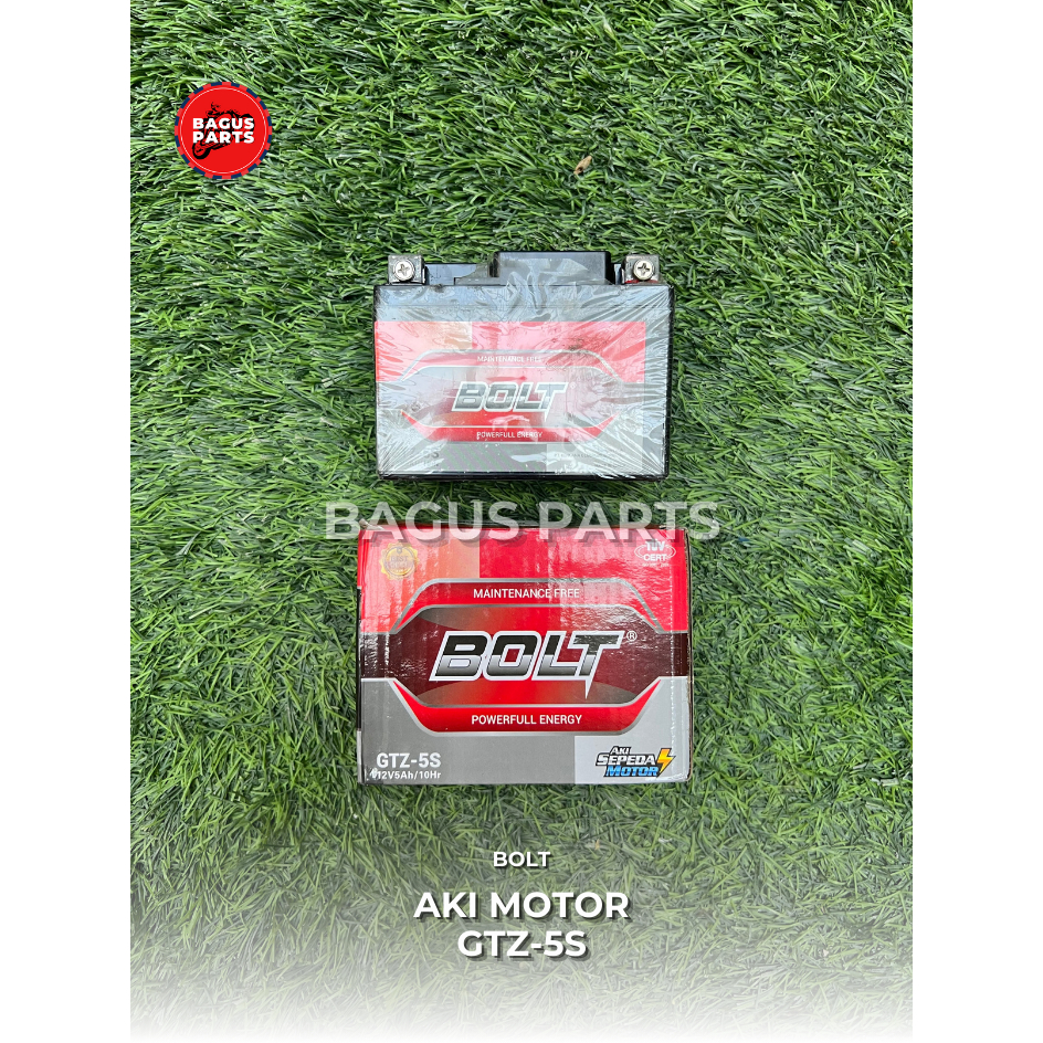 AKI KERING / ACCU BOLT GTZ-5S 12V 5A – BEAT, MIO J, SCOOPY, SUPRA X 125, VIXION, KHARISMA