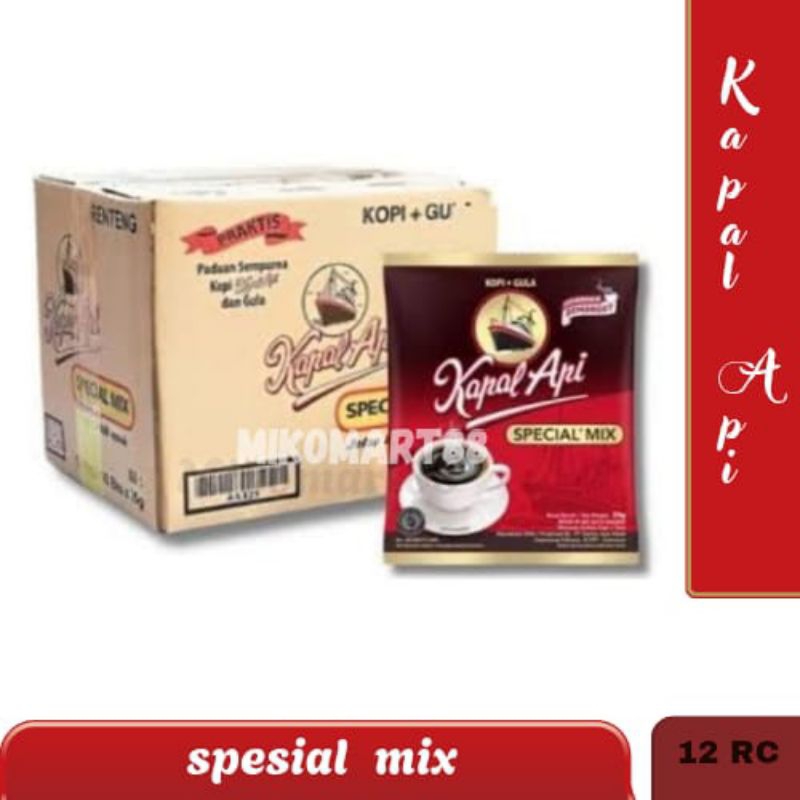 

KAPAL API SPESIAL MIX 12 RENCENG
