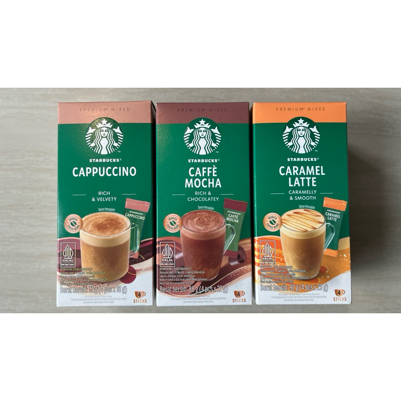 

Starbucks Premium Mixes Instan 72gr