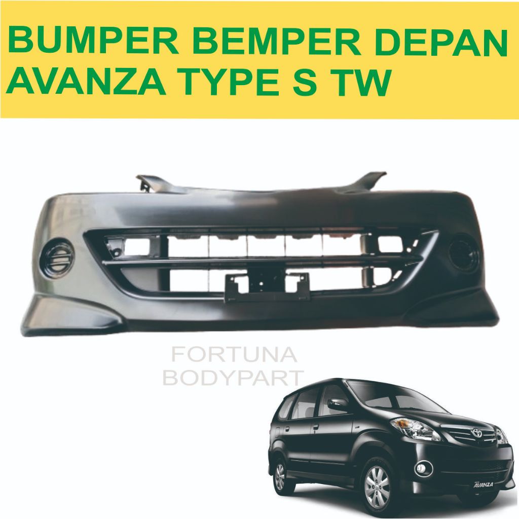 BUMPER BEMPER DEPAN AVANZA TYPE S TW