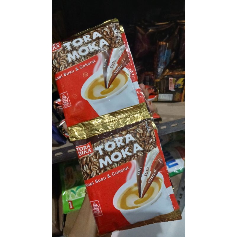 

torabika tora moca kopi susu dan coklat 28gram 10pcs