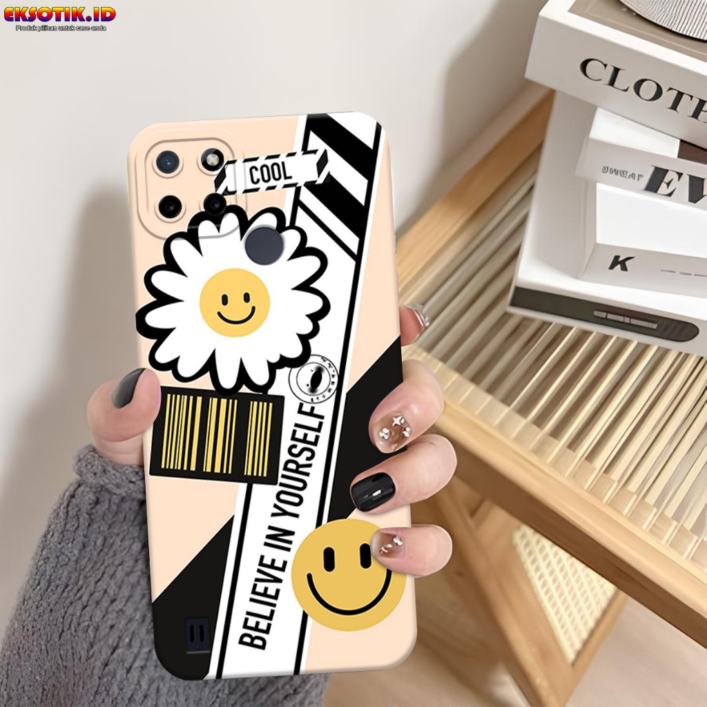 Case REALME C21Y C25Y- Eksotik.id - Casing REALME C21Y C25Y - Case CUTE ART - Skin Handphone - Silik