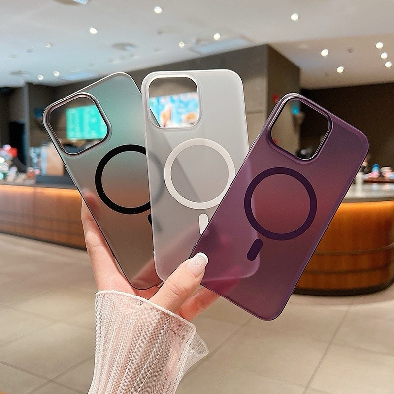 case iphone Acrylic Translucent iphone iphone 16 iphone 16 pro iphone 16 promax Case Frosted Anti-Fi