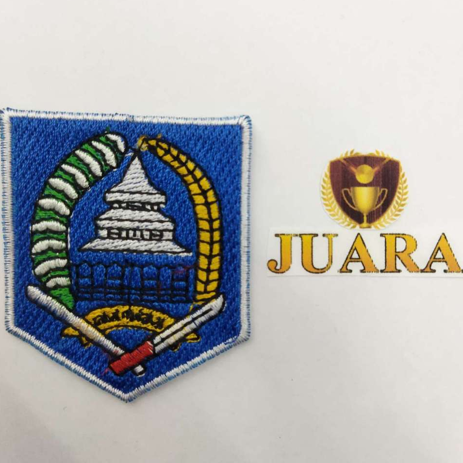 Logo HULU SUNGAI SELATAN bordir/lambang hss bordir/lambang kandangan bordir/bed hulu sungai selatan/