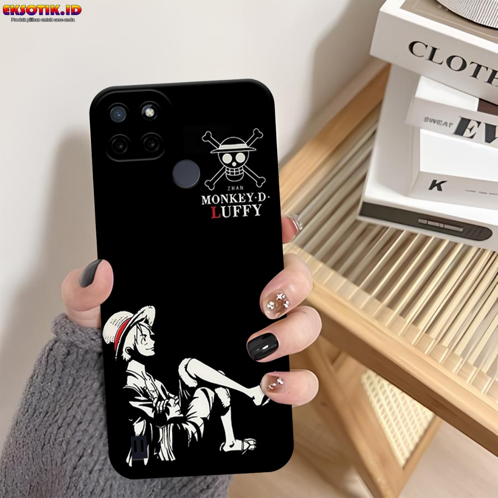 Case REALME C21Y C25Y- Eksotik.id - Casing REALME C21Y C25Y - Case LUFFY - Skin Handphone - Silikon 