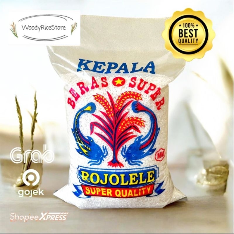 

Beras ROJOLELE SUPER 5 LITER - Bukan 5KG