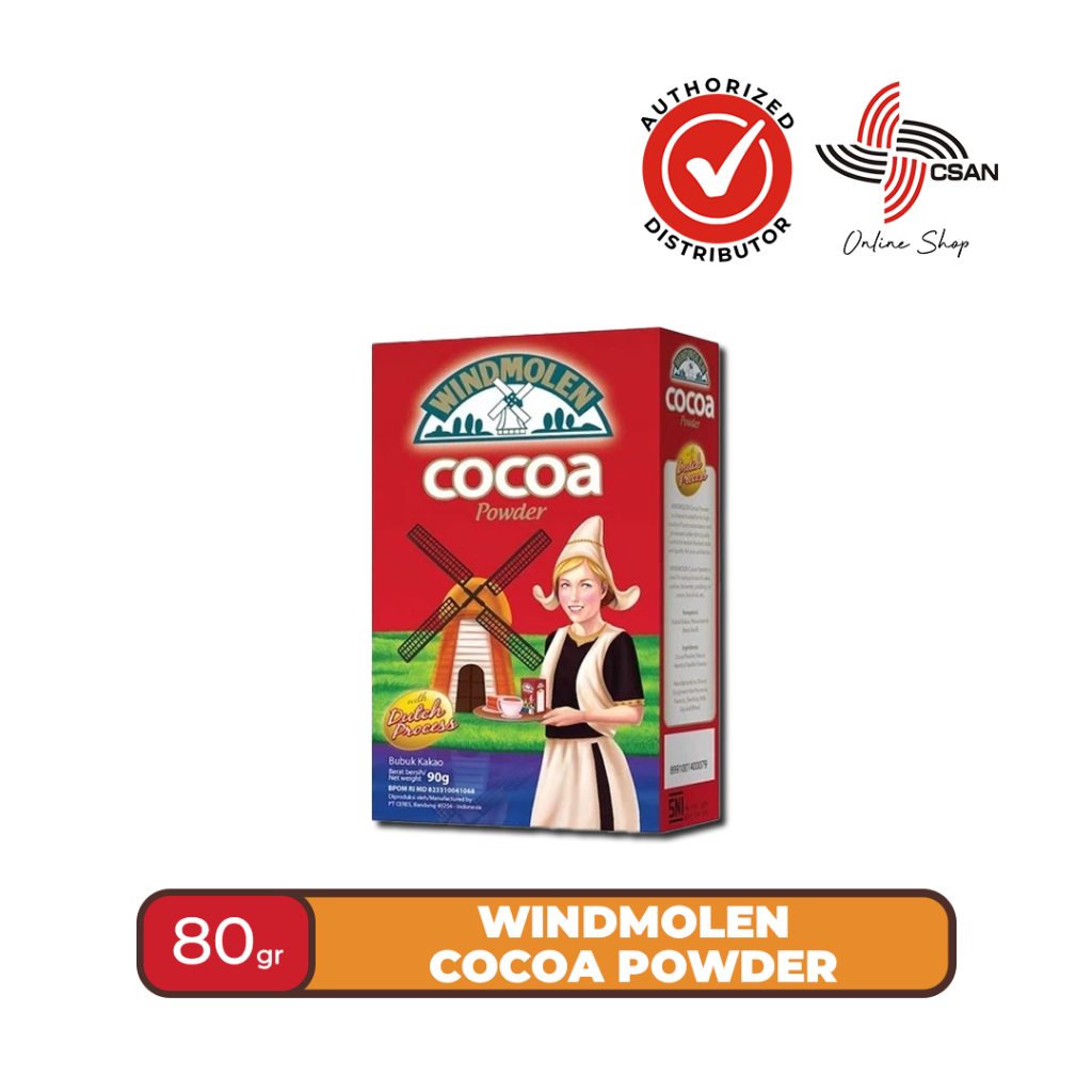 

Windmolen Coklat Bubuk - 80 gr | Cocoa Powder