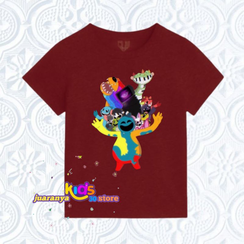 BAJU ANAK KAOS ANAK POPPY PLAYTIME 4 ATASAN ANAK UNISEX POPPY PLAYTIME 4