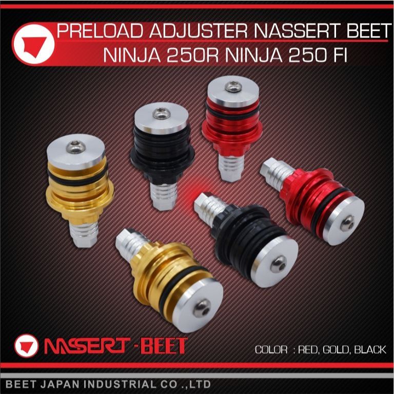 Preload Adjuster Ninja 250r Ninja 250 Fi 2013 Nassert Beet
