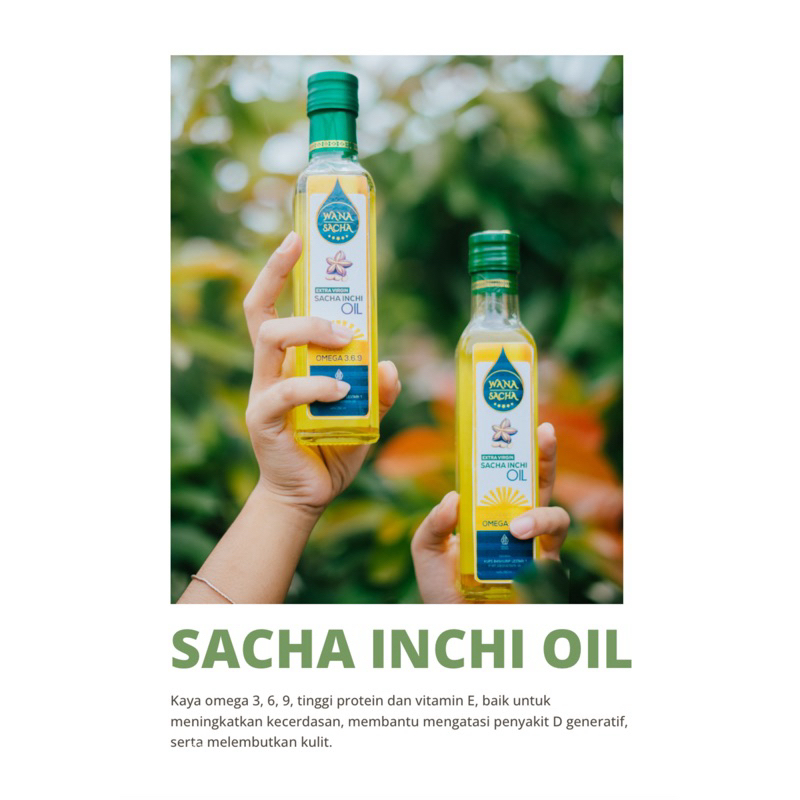 Sacha Inchi Oil - Minyak Sacha Inchi