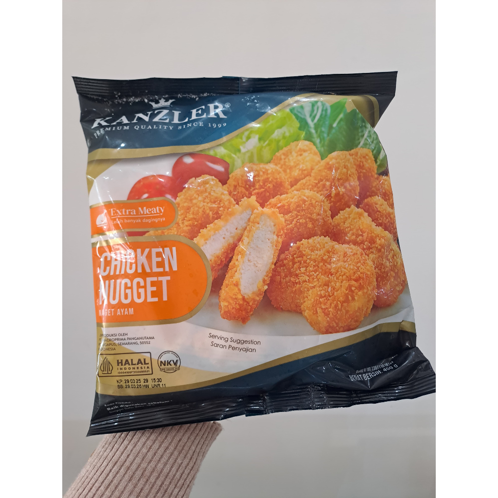 

Kanzler Naget Original Premium 450 Gr / Kanzler Nuggets Crispy