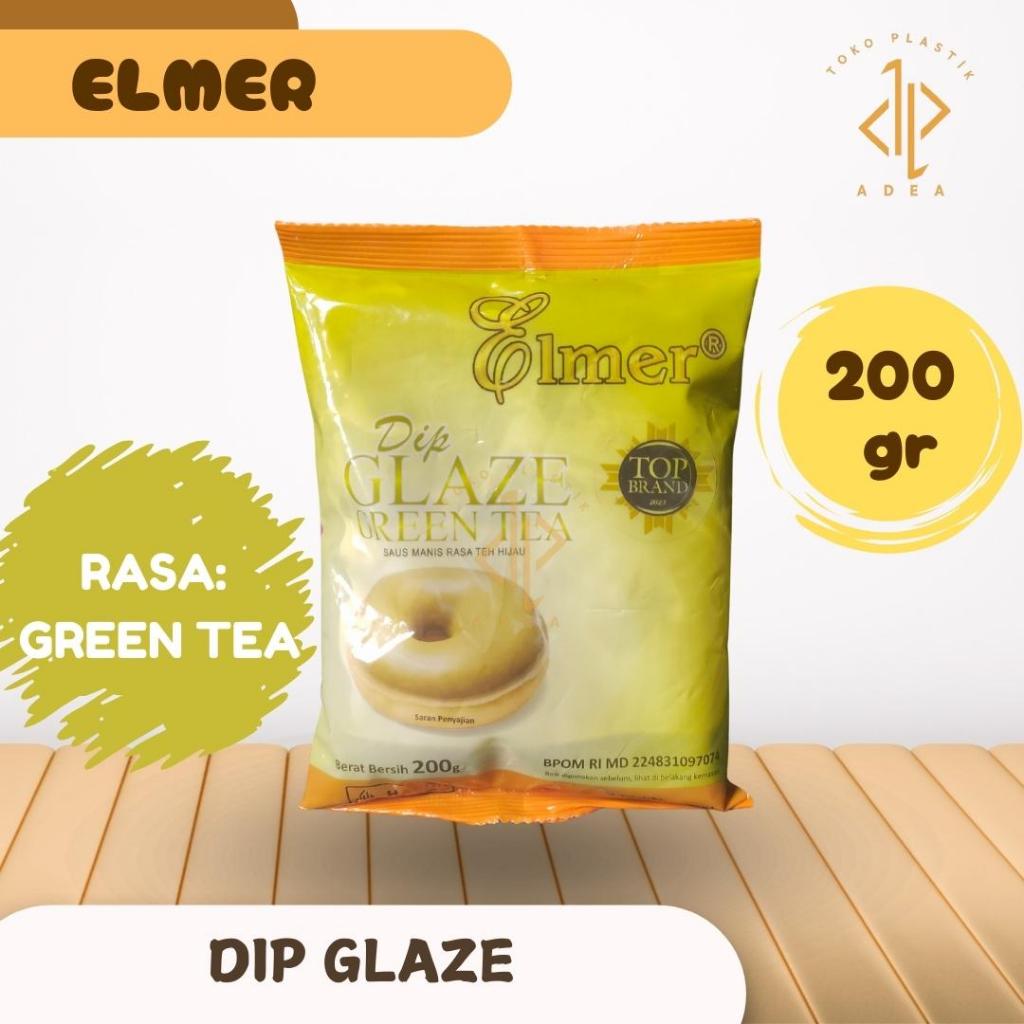 

[200 GR] Elmer Dip Glaze / Glaze Elmer Rasa Greentea Matcha 200 gram