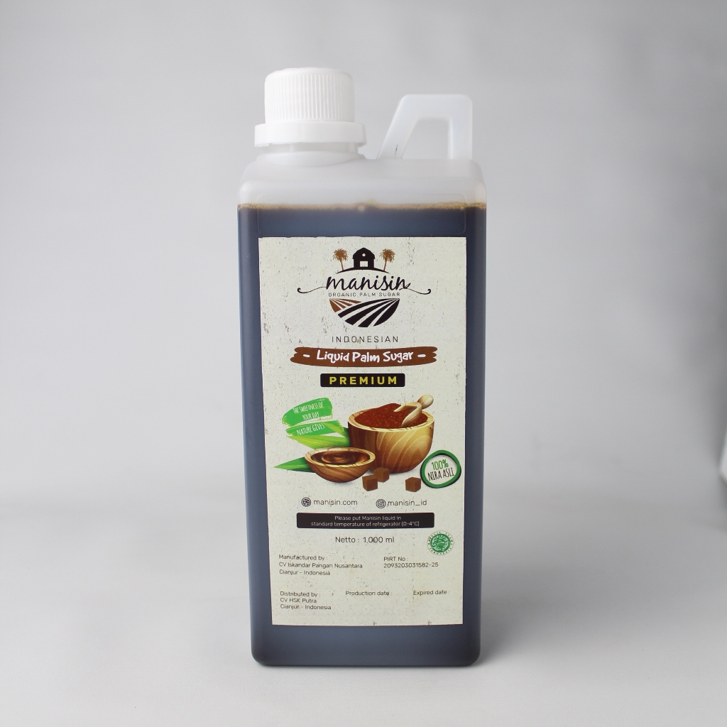 

Manisin Gula Aren Cair Premium 1 Liter (1,4 Kg) - FS