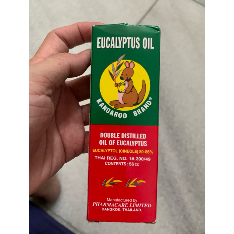 Minyak Kayu Putih Kangaroo Eucalyptus Oil 55cc Original Thailand