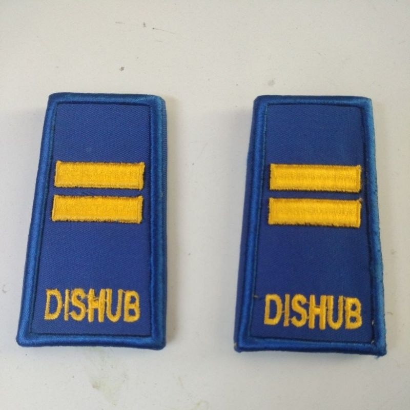 Tanda pangkat DISHUB gol 3/pangkat dishub bordir timbul