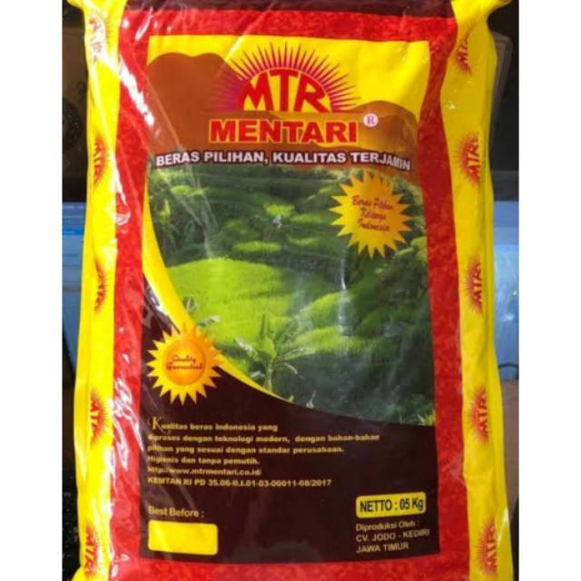 

BERAS MENTARI KEMASAN 5 KG