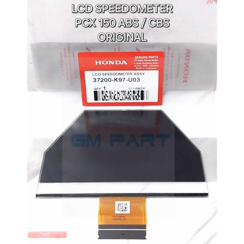 LCD SPEEDOMETER PCX 150 ABS CBS LAYAR SPEEDOMETER PCX 150 ABS/CBS 37200-K97-U03 ORIGINAL