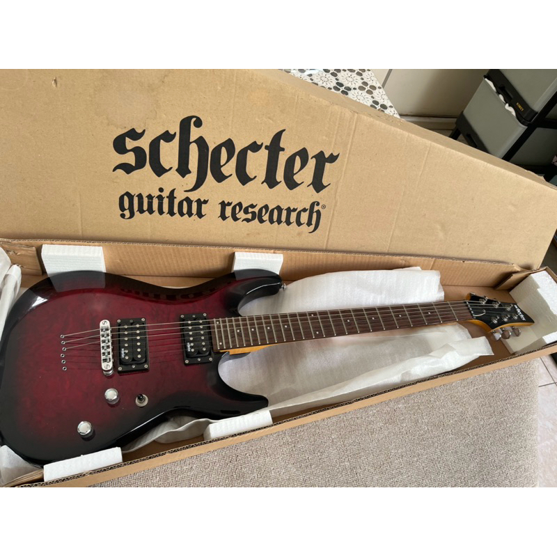 Gitar Elektrik Schecter Omen Extreme-6 Original - Diamond Series Bekas Mulus