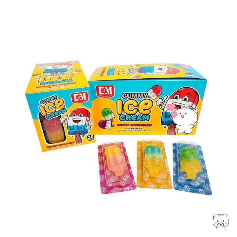 

DSM PERMEN ICE CREAM GUMMY BOX ISI 30