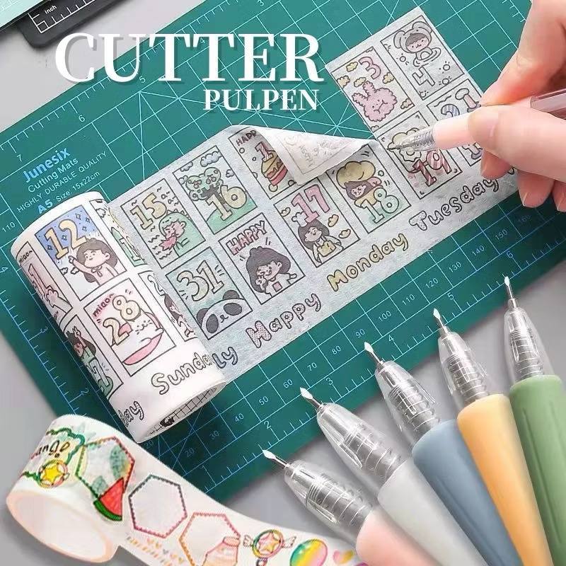 

Cutter Stiker Pulpen Pisau Cutter Pena Pisau Stiker Pisau Sticker / Cutter Pen Cutter Pen | Pisau Stiker Mini