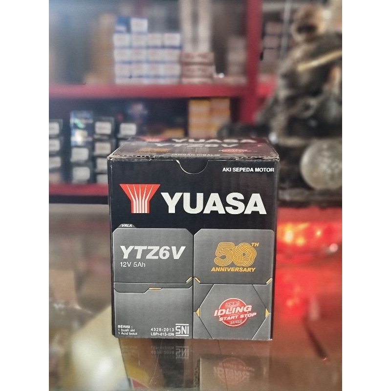 Aki Yuasa YTZ 6V