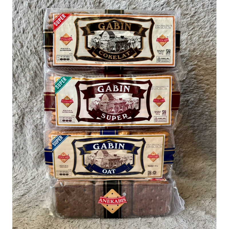 

Gabin super cokelat / oat anekabis 350gr per pcs