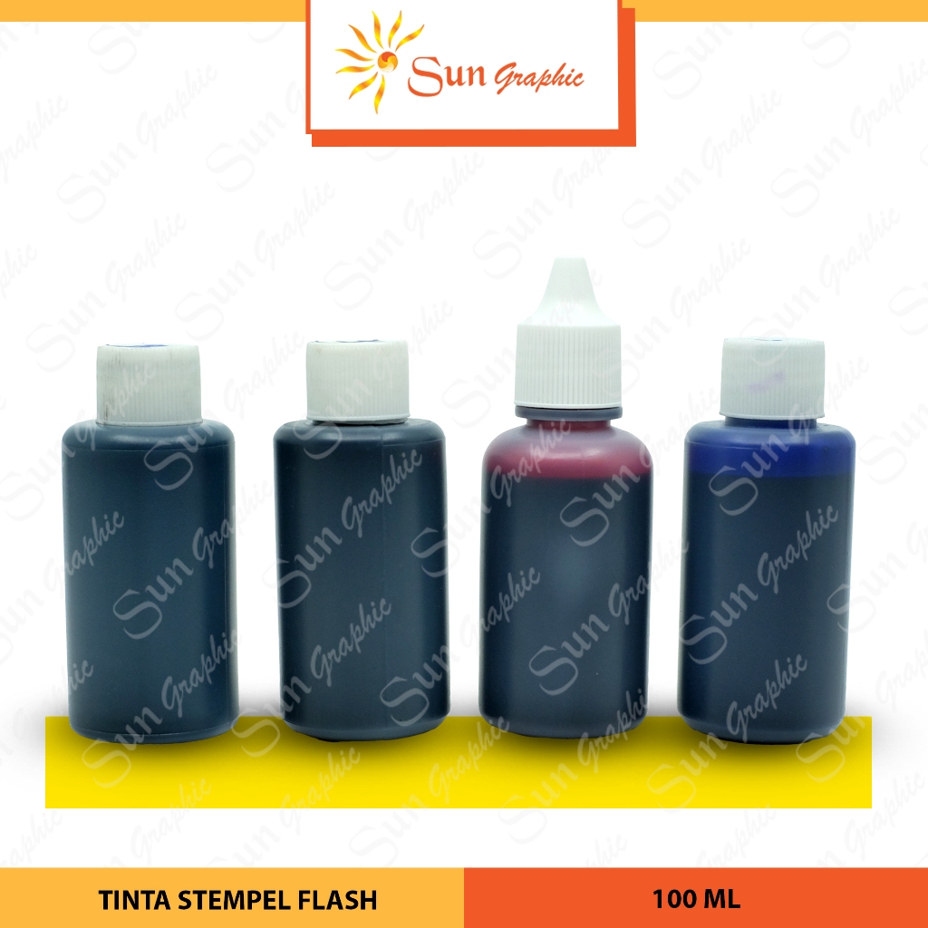 

Tinta Stempel Flash 100 ML - Sun Graphic