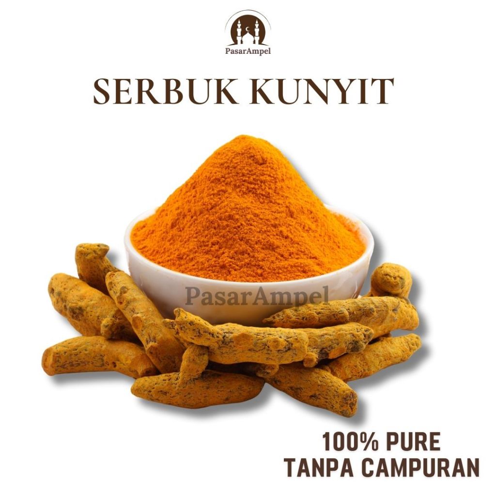 

Kunyit Kuning Bubuk | Serbuk Kunir | Turmeric Powder 100gr Mengobati Asam Lambung Akut 100% Murni
