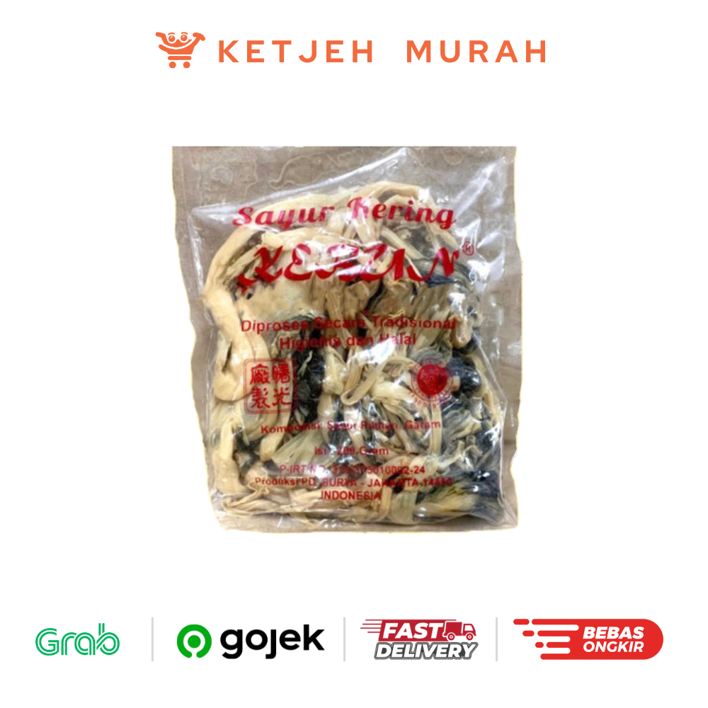 

Sayur Asin Kering Kebun / Ham Choi Kon / Moi Choi 200 Gram