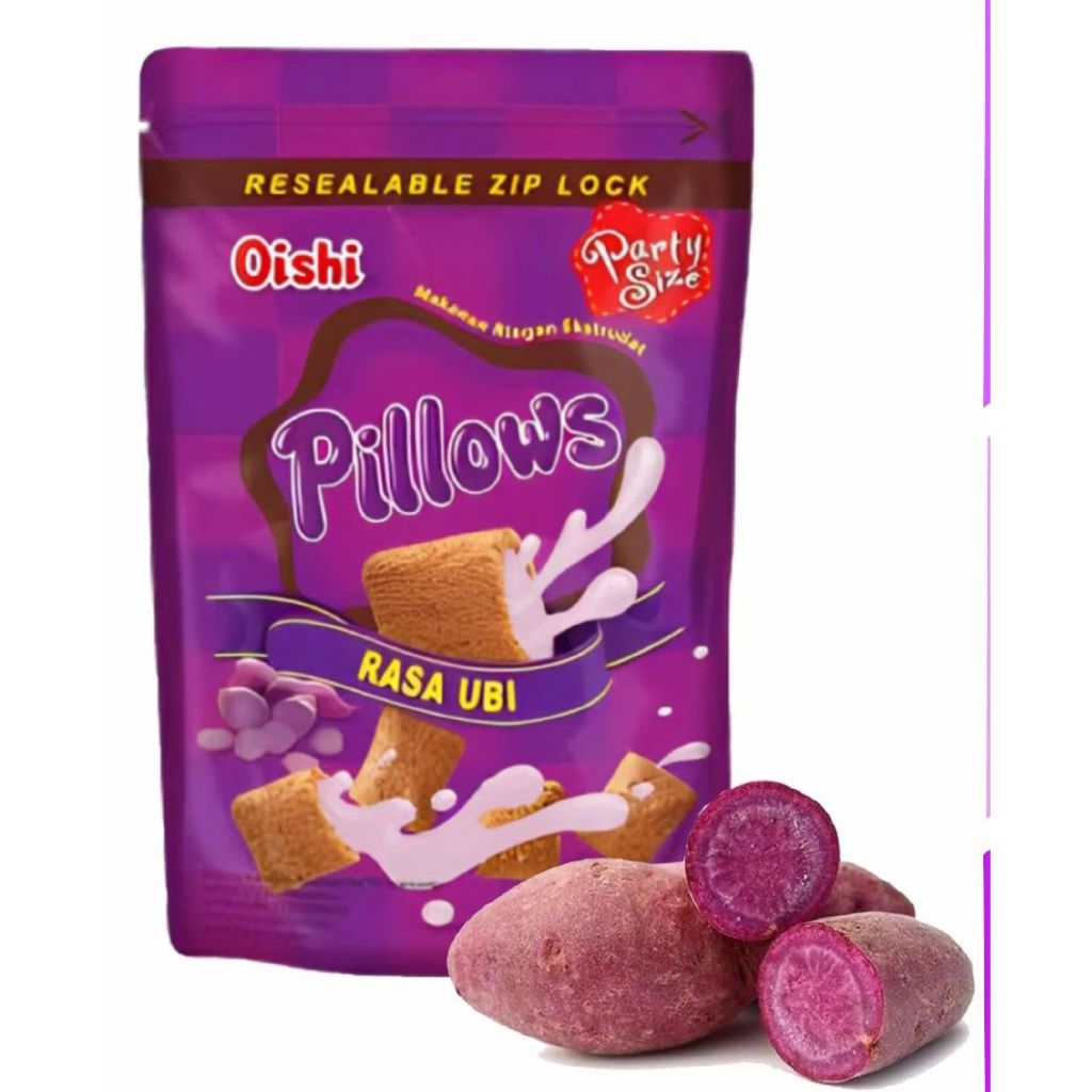 

OISHI Pillows Bantal Isi Ubi Unggu 100gr
