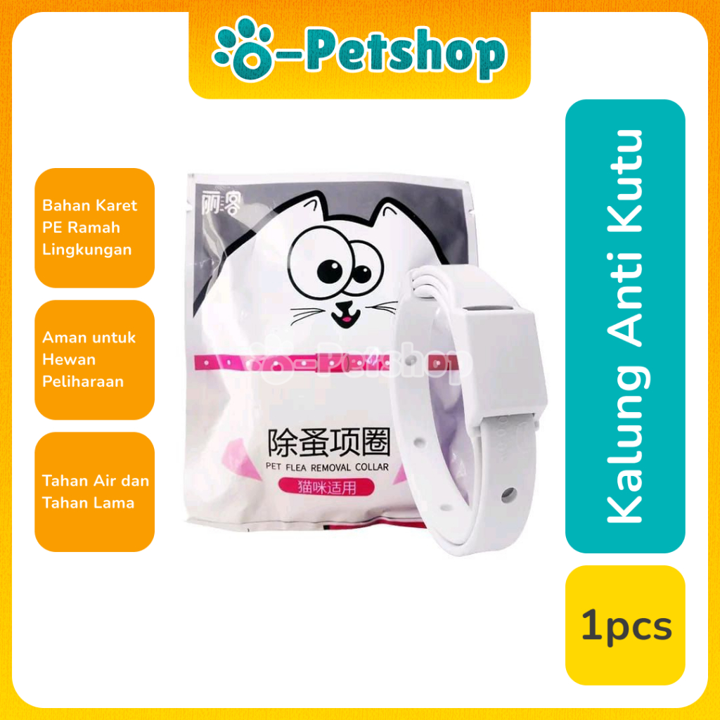 Kalung Kucing Ajaib Anti Kutu / Kalung Kucing Anti Kutu