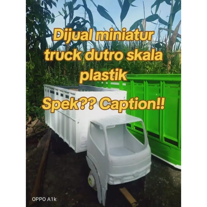 Miniatur Truck Dutro Skala 1:20 | Mave Yusril Store