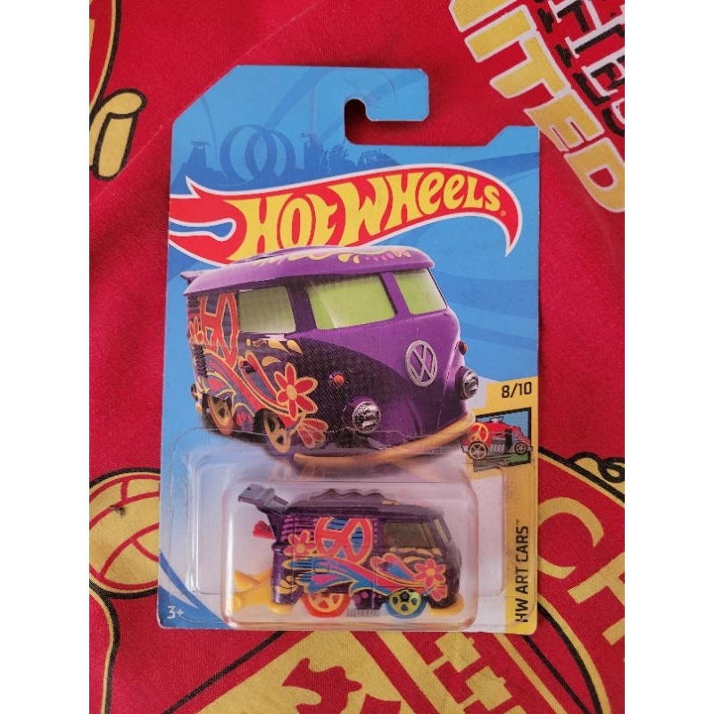 hot wheels th reguler kool kombi ungu