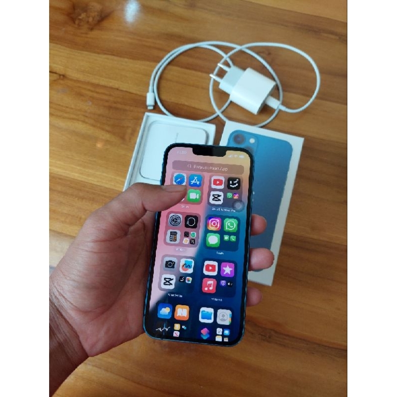 Ip 13 internal 128gb resmi (ibox) second