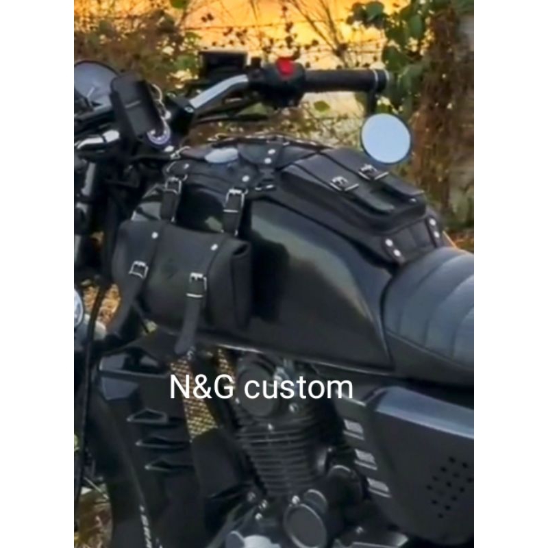 tas tangki custom universal motor terbaru dan keren,tahan air,kulit sintetis