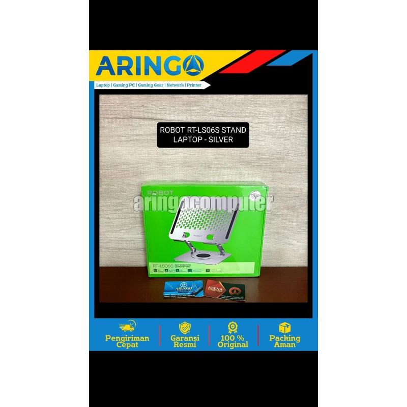 Accessories ROBOT RT-LS06S STAND LAPTOP - SILVER