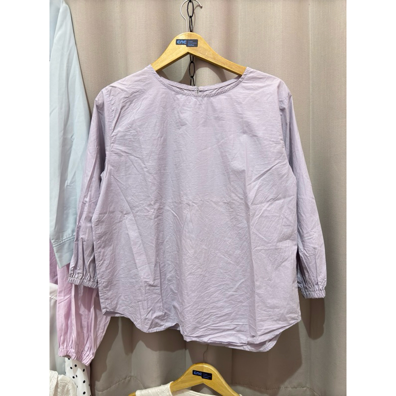 blouse lilac