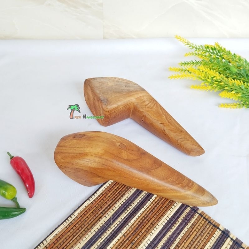 ARENHANDICRAFT Uleg sedang kayu jati