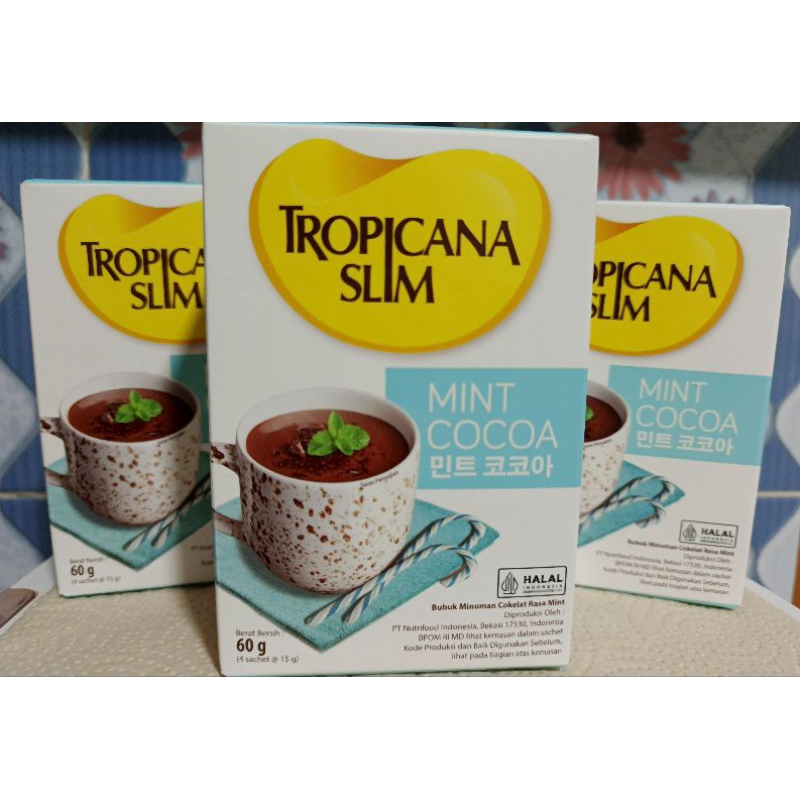 

TROPICANA SLIM MINT COCOA 4x15G