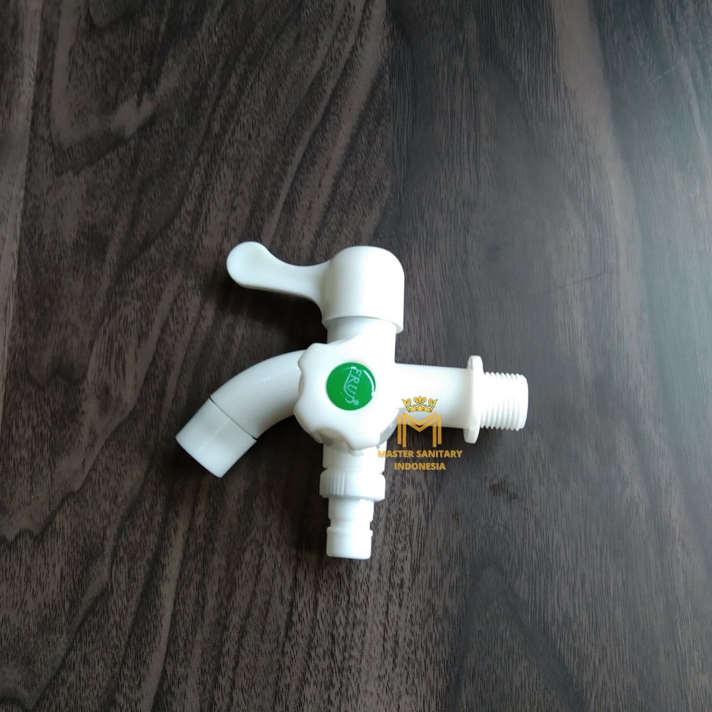 Kran Shower double / Kran Double / Kran Cabang PVC FRUD