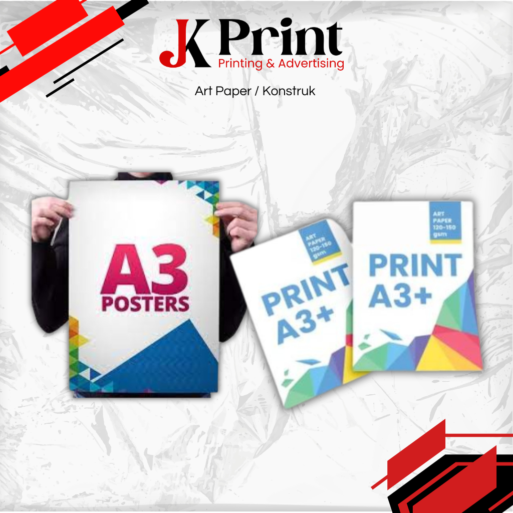 

JELAJAH KARYA - Cetak Bahan Art Paper-Print A3+, Cetak A3+ MURAH, Art Carton 190- 400| 1 Sisi / 2 Sisi
