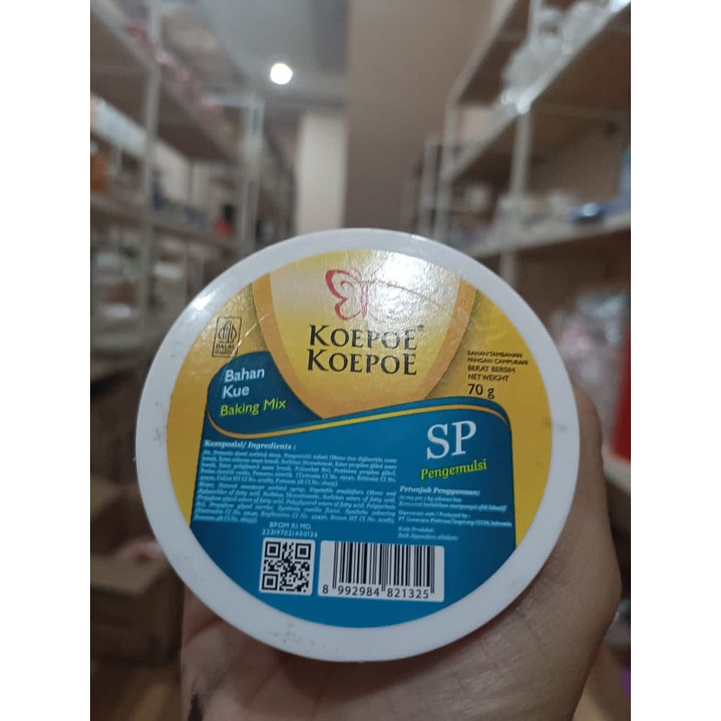 

SP PENGEMULSI KOEPOE KOEPOE BESAR 70 GRAM