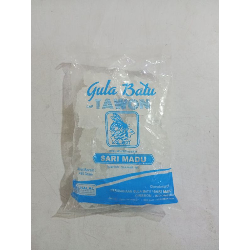 

Gula Batu Cap Tawon 495gr