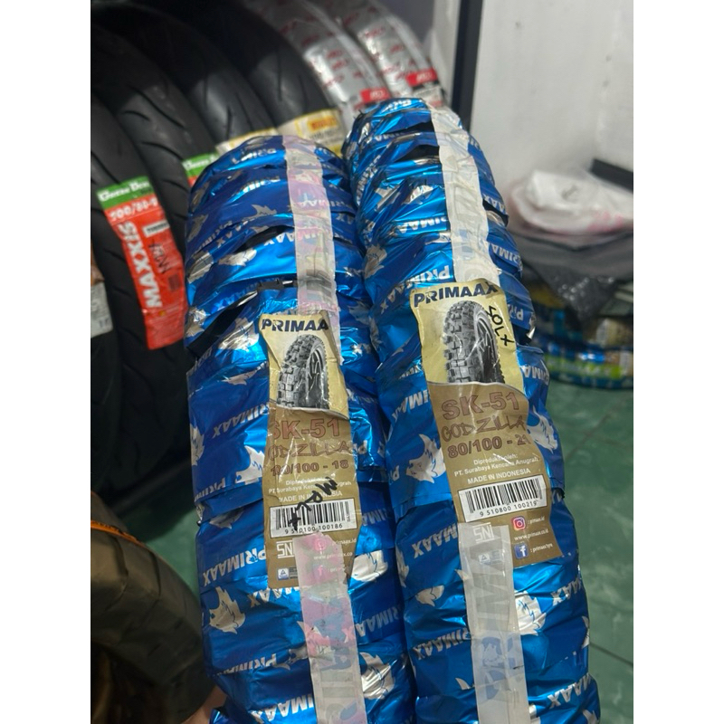 satu set ban trail primaxx ring 21 & ring 18