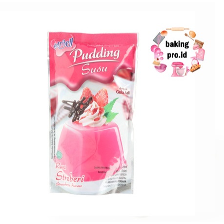 

Nutrijell Puding Susu Stroberi