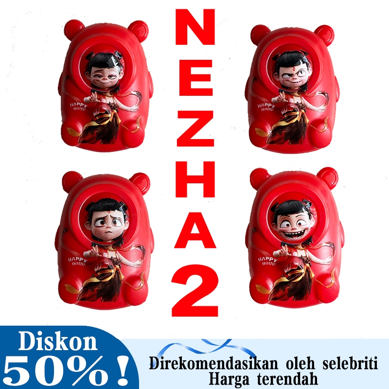 BARU  Nezha2 natra2 mainan boneka ORI anak pengubah wajah Nezha Cina NZ01
