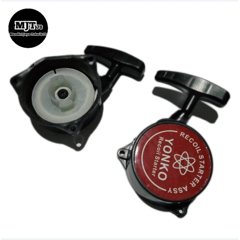 Recoil starter selahan mesin potong rumput