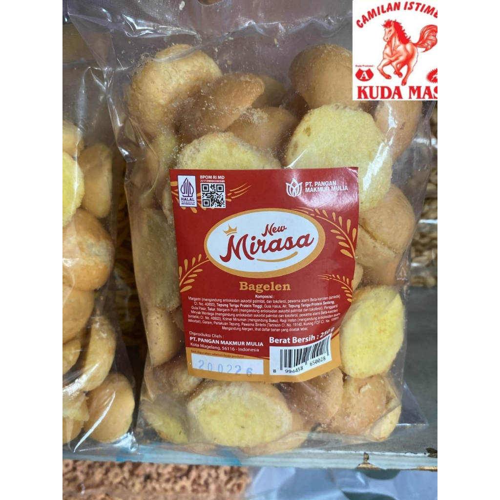 

ROTI KERING New Mirasa Bagelen PT. PANGAN MAKMUR MULIA | KUDA MASS A